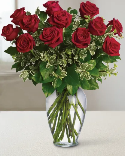Always on My Mind - Long Stemmed Red Roses - Image 2