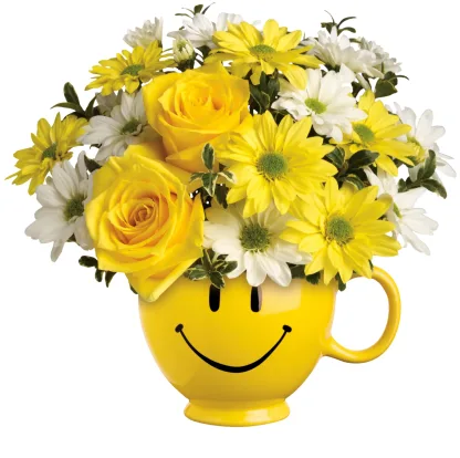Be Happy Bouquet with Roses - Image 3