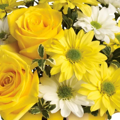 Be Happy Bouquet with Roses - Image 4