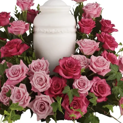Bed of Pink Roses - Image 4