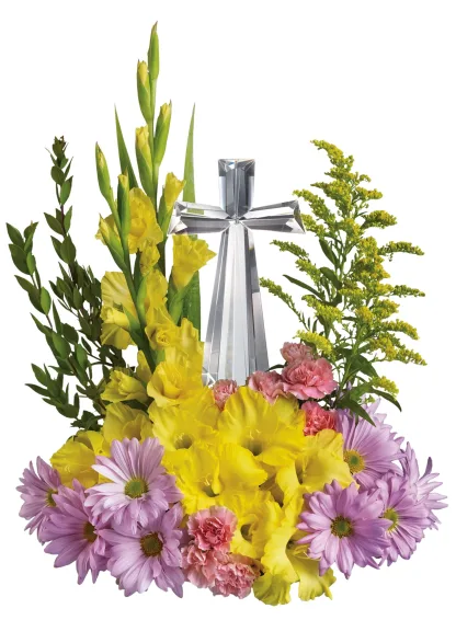 Crystal Cross Bouquet - Image 3
