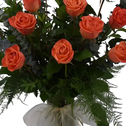 Dozen Orange Roses - Image 4