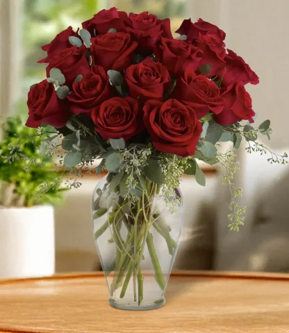 Full Heart - 16 Premium Red Roses - Image 2