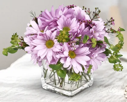 Lavender Daisies - Image 2