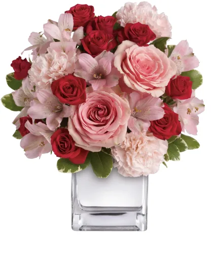 Love That Pink Bouquet with Roses - Image 3