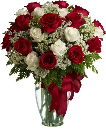 Love's Divine Bouquet - Long Stemmed Roses - Image 3