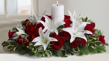 Luminous Lilies Centerpiece - Image 2