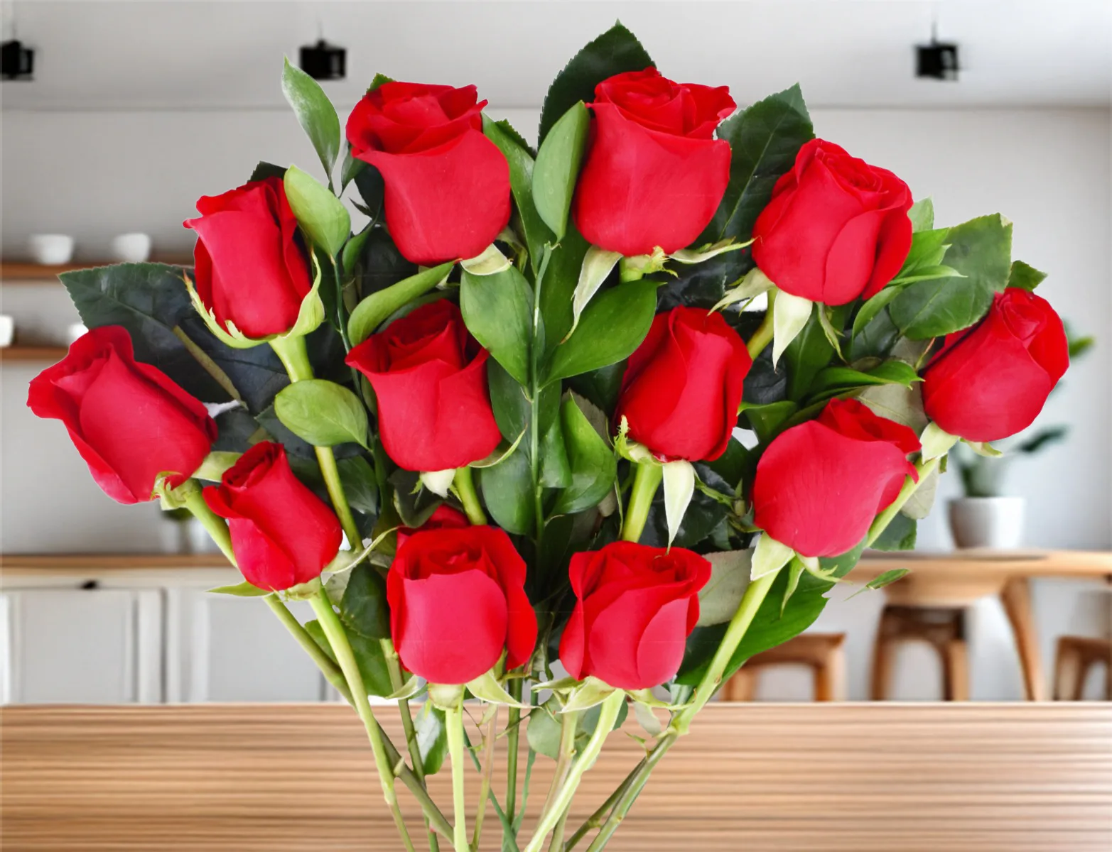 One Dozen Red Roses - Image 2