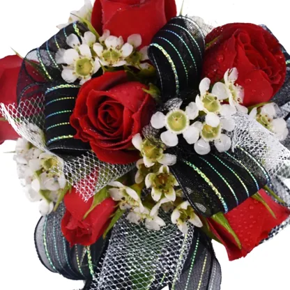 Red Rose Corsage - Image 4