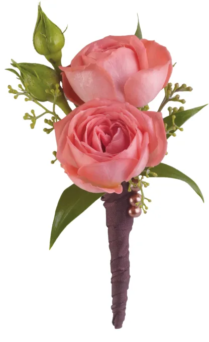 Rose Simplicity Boutonniere - Image 3