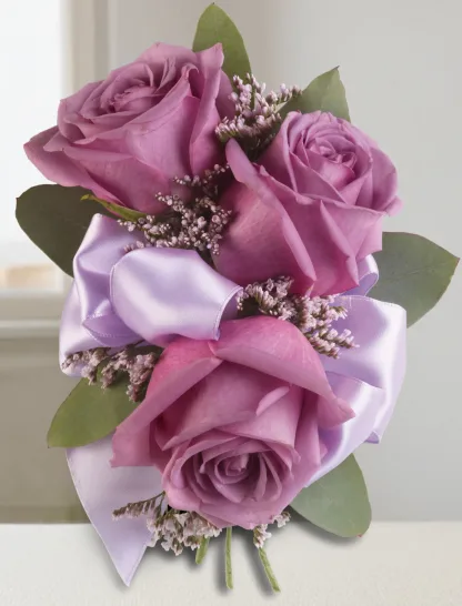Soft Lavender Corsage - Image 2