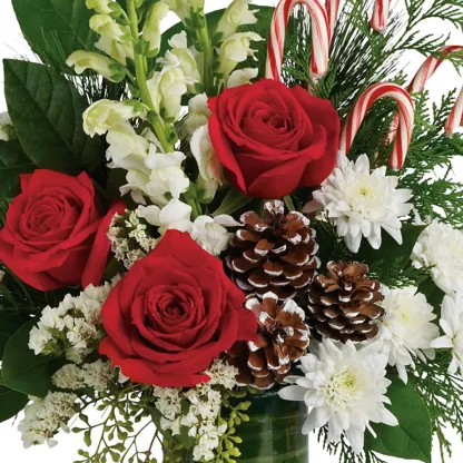 Teleflora's Festive Pines Bouquet - Image 4