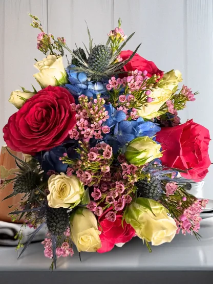 Wildflower and Roses Nosegay - Image 2