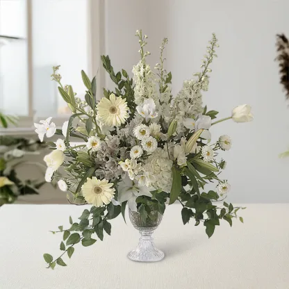 Wonderous White Reception Centerpiece - Image 2