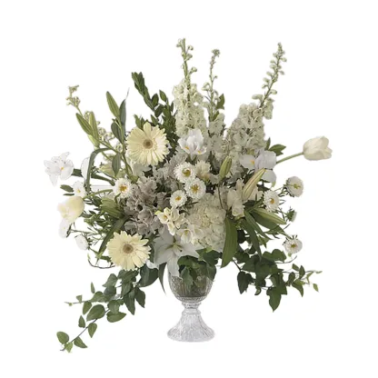 Wonderous White Reception Centerpiece - Image 3