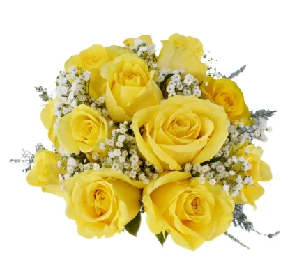 Yellow Rose Nosegay - Image 3