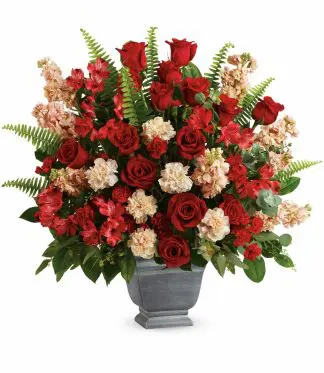 Teleflora's Bold Tribute Bouquet