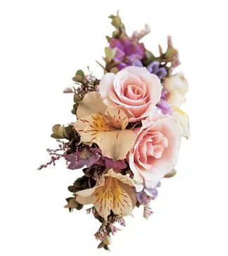 Mixed Pastel Wristlet