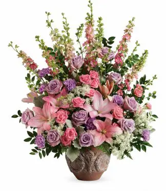 Teleflora's Soft Blush Bouquet DX