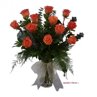 Dozen Orange Roses
