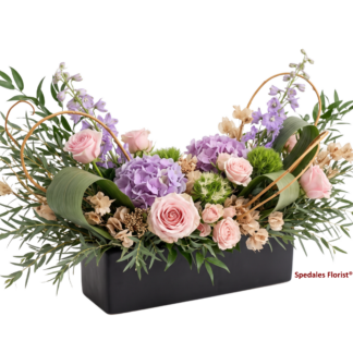 luxor - Modern and unique, this design arrives in a matte black rectangular ceramic container,