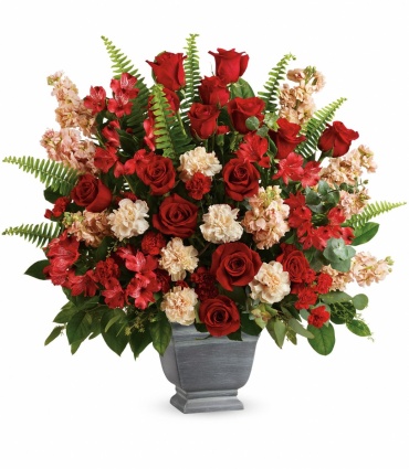 Teleflora\'s Bold Tribute Bouquet