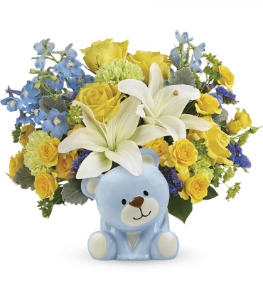 Bundle of Love Bouquet-Blue