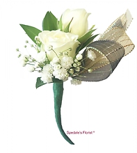 Piggyback Boutonniere With Ribbon