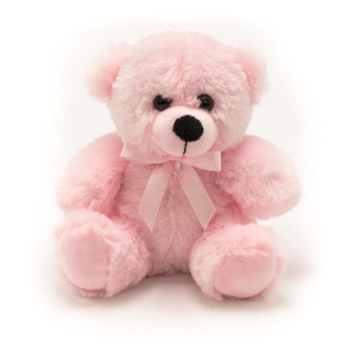 6\" Colorama Pink Bear