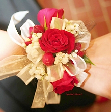 Special Red Rose Corsage